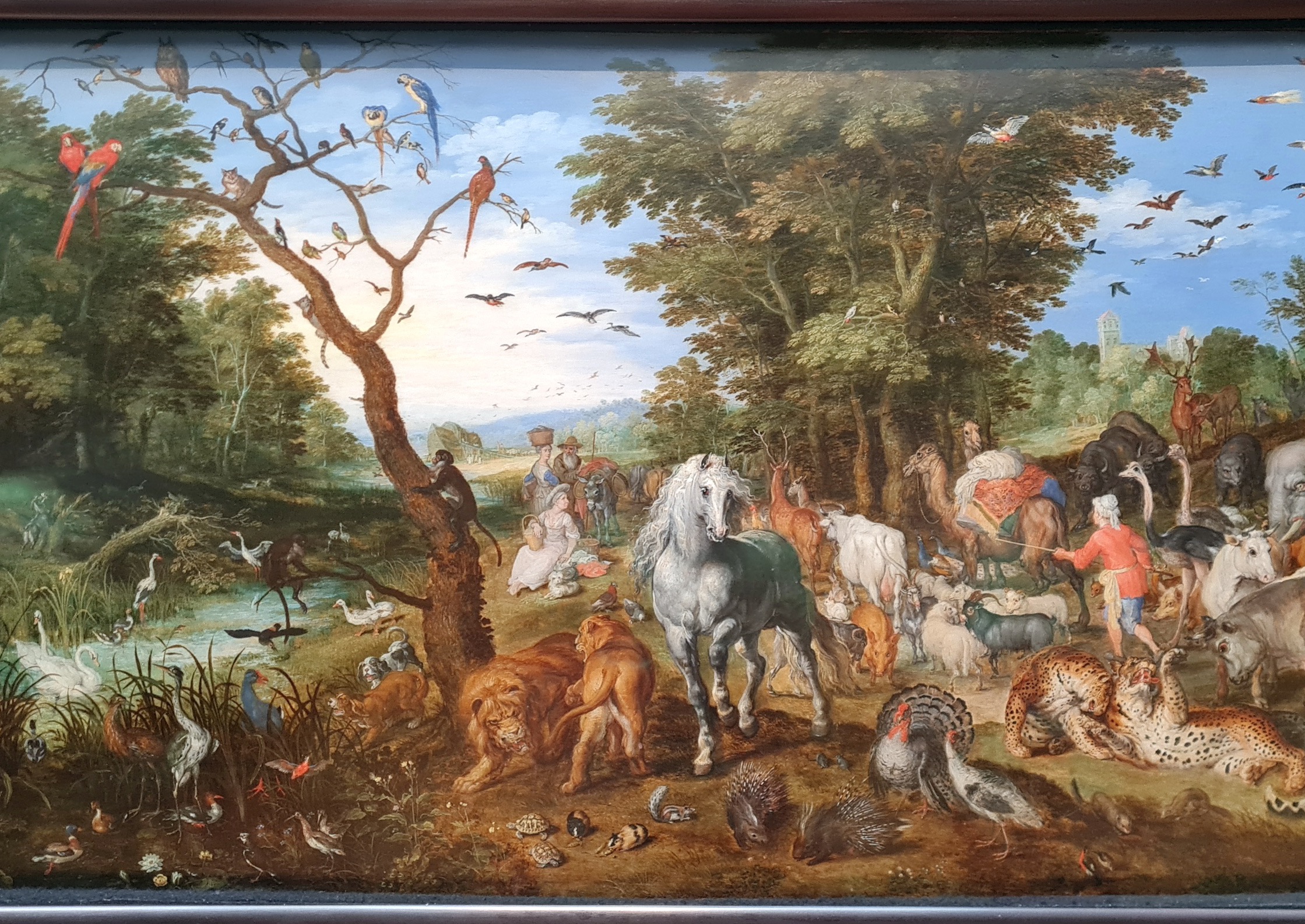 The Entry of the Animals into Noah's Ark — Jan Brueghel the Elder, 1613, Getty Museum