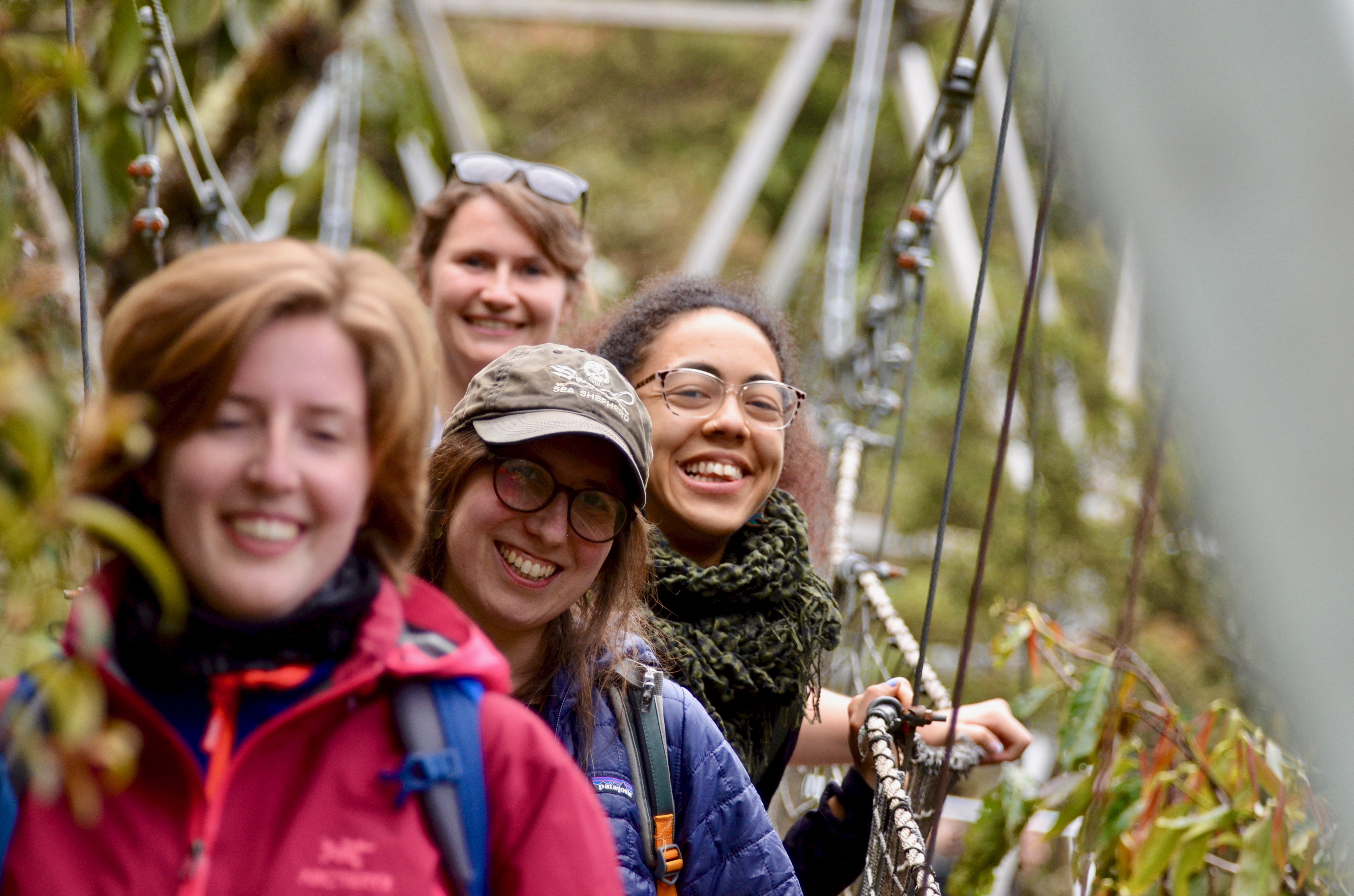 Lab group at PFTC Peru — elevational gradient fieldwork